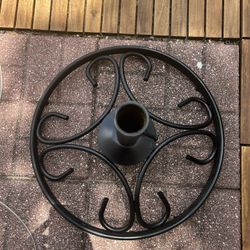 Black Metal Umbrella Stand