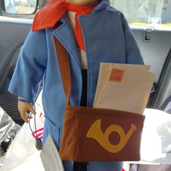 Vintage Hummell Postman Doll