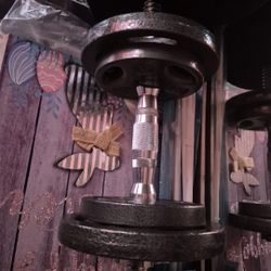 Dumbell Set New Slightly 