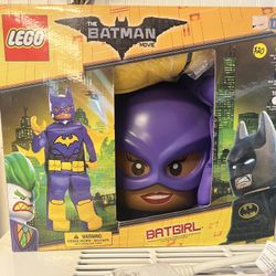 LEGO BATGIRL HALLOWEEN Girls Costume SIZE L Ages 9-12 Batman Movie