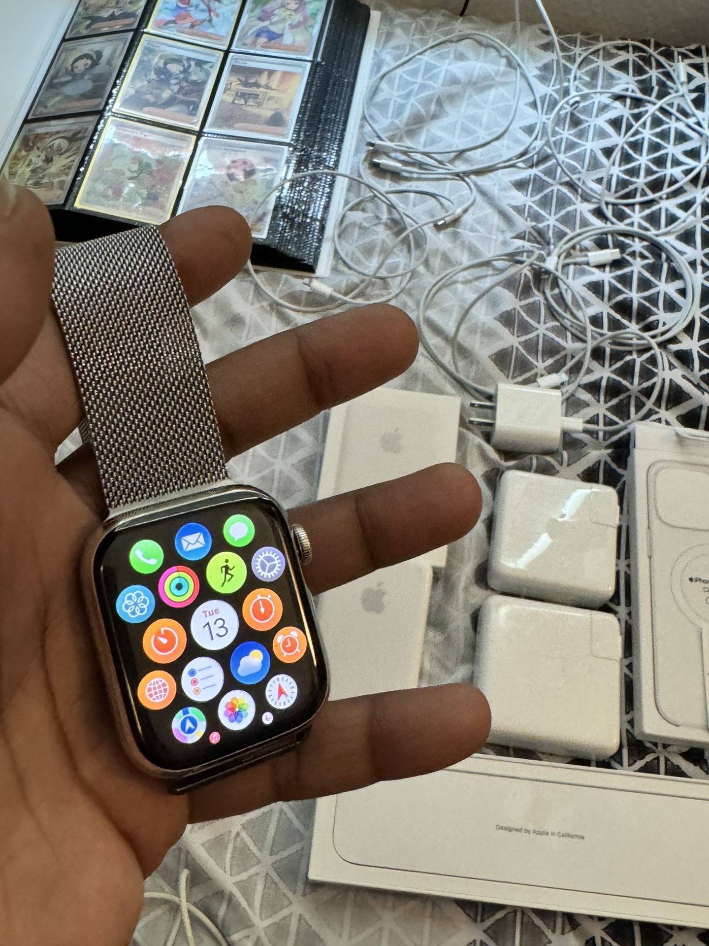 Apple Watch Series 7 Stainless Steel Bundle 