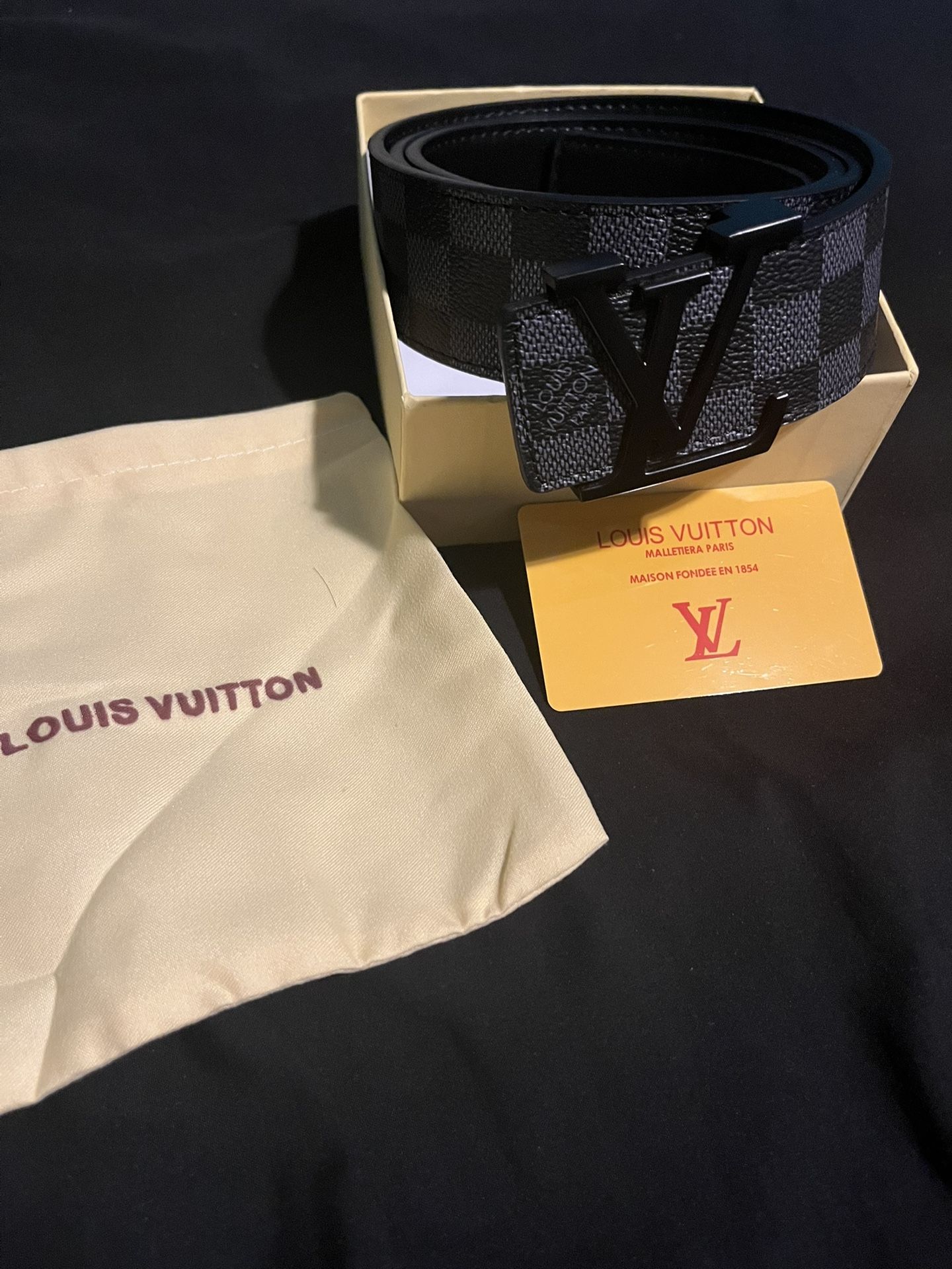 Louis Vuitton Men Black Black