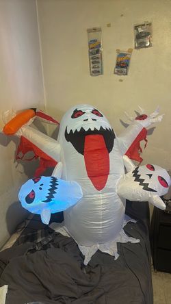 Inflatable Halloween ghost decoration