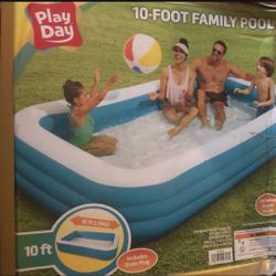 NEW 10ft Play Day Family Pool