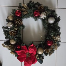 Christmas Decorated Wreath