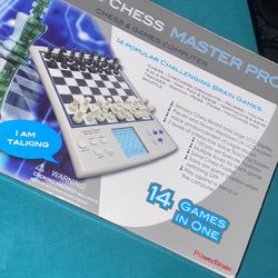 Electronic talking Chess Board