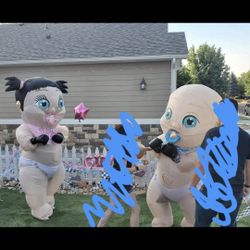 Gender Reveal Inflatable Babies
