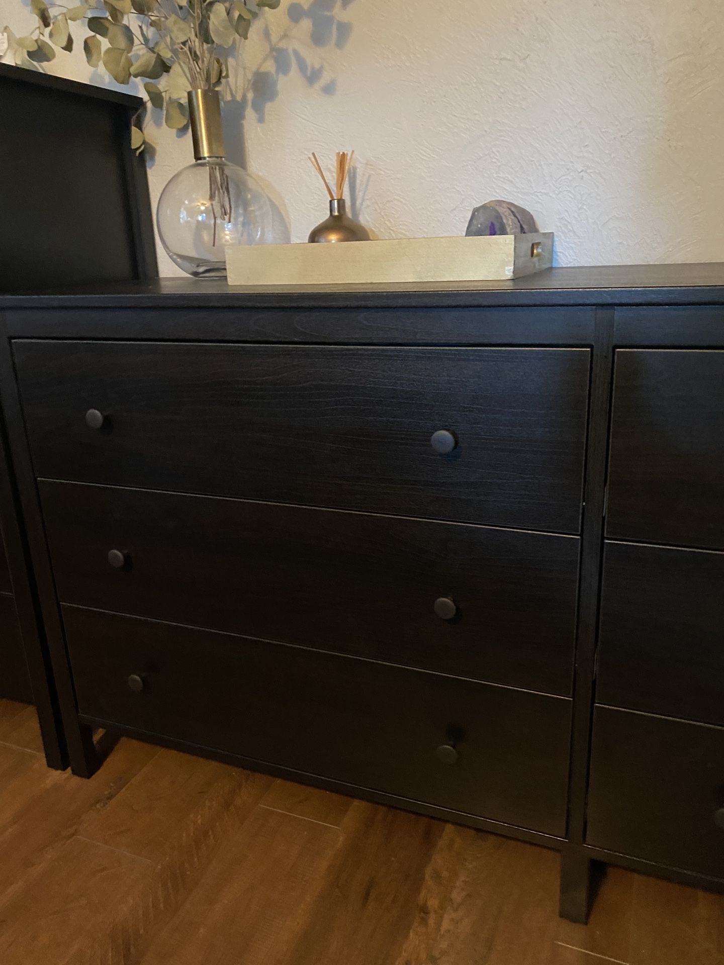 koppang 6 drawer dresser black brown DIY IKEA KOPPANG DRESSER HACK