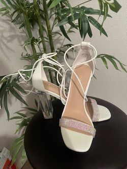 Aldo clear platform sandal