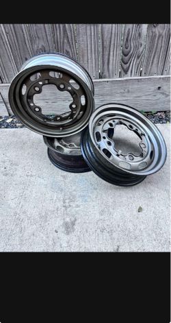 Set Of 3 Porsche 356A 356B Wheels, Lemmerz and Kronprinz or KNP