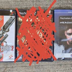 PS2 Games - $6 each for $10 for all