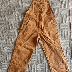 Carhartt tan overalls