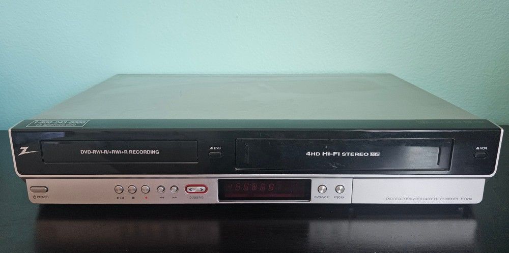 Zenith XBR716 DVD Recorder/VHS Combo