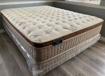 King Organic Cloud Edition Europillow Top 12inch Matres !