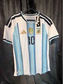 ARGENTINA LIONEL MESSI #10 SOCCER JERSEY MEN XL ADIDAS WORLD CUP 2022