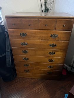 Ethan Allan highboy dresser