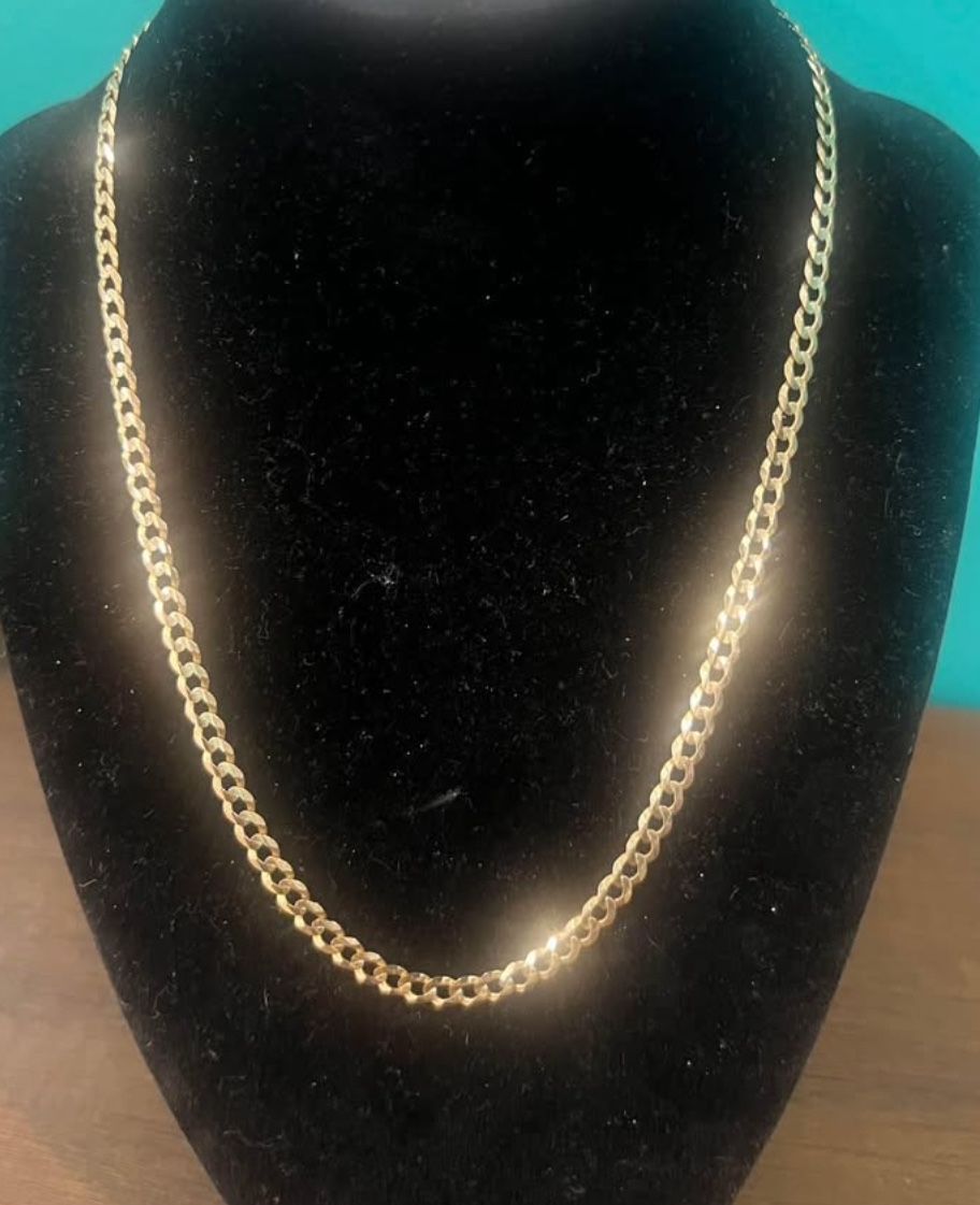 Cadena De Oro Maciso 14 Kilates 