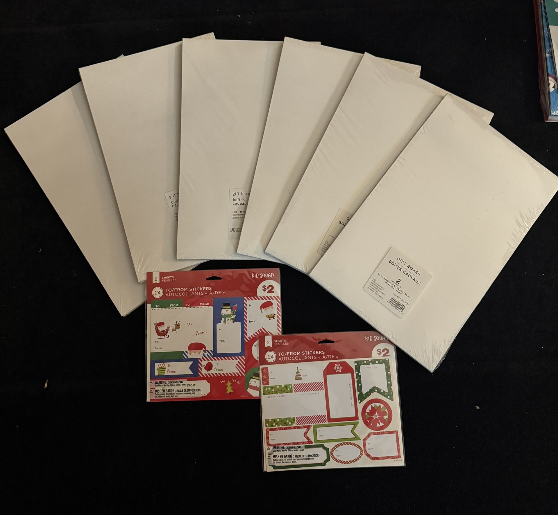 Christmas Gift Boxes Total Of 12 $5
