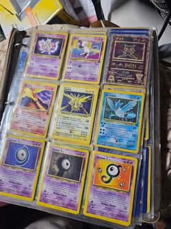 Binder of old pokemon