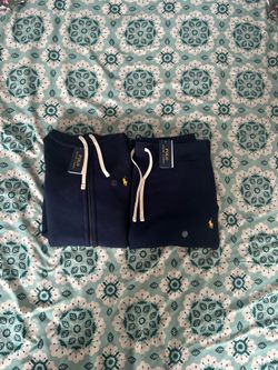 Navy Polo Ralph Lauren Sweatsuit Set
