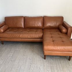 Pure Full Grain Leather Sofa