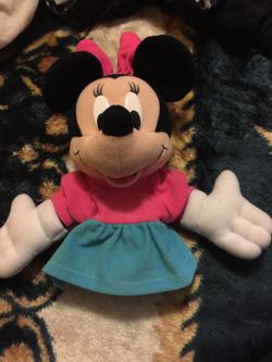 Minnie Mouse hand puppet
