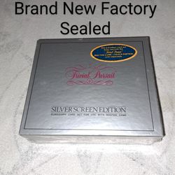 Brand New Factory Sealed Trivial Pursuit Silver Screen Edition Subsidiary Card Set For Use With Master Game
