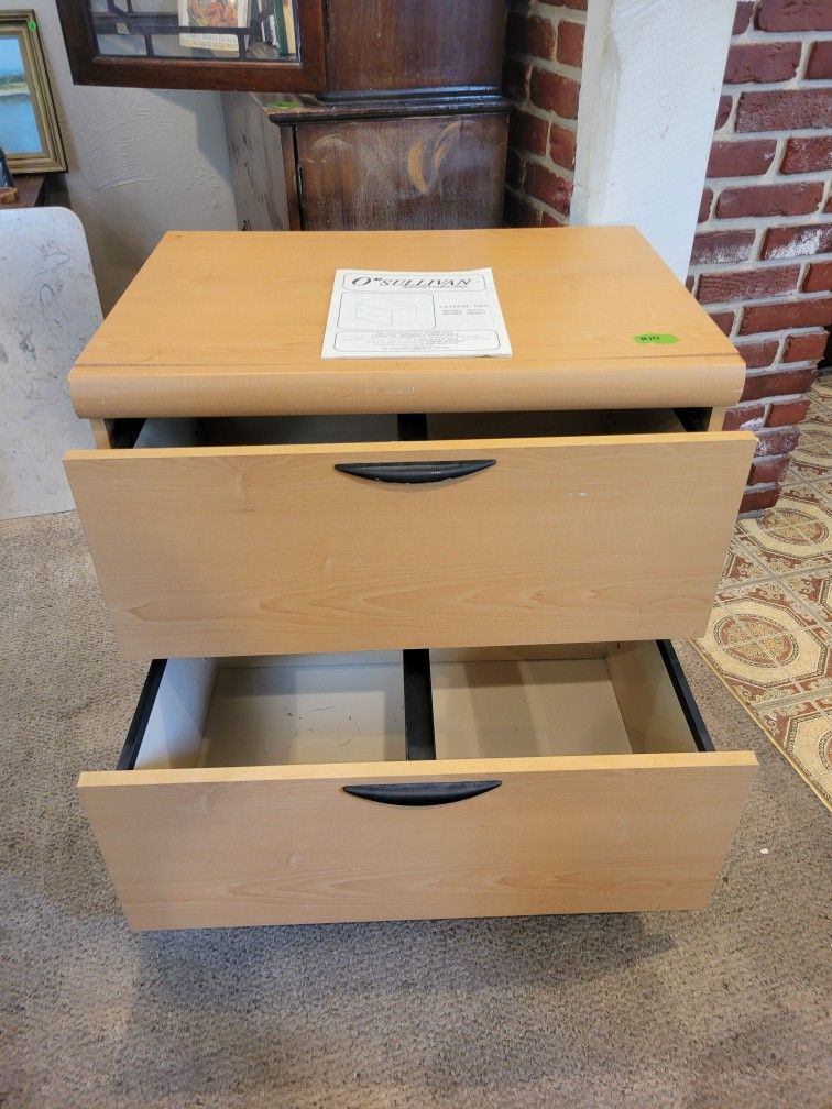 2 Drawer File Cabinet