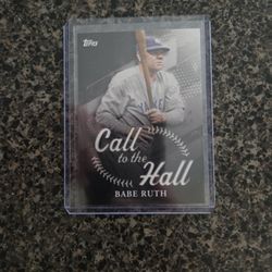 Babe Ruth &Jackie Robinson Cards