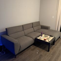 Gray couch 