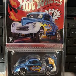 2020 Hot Wheels RLC Selections WILD BLUE 41 WILLYS GASSER RRs