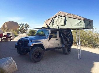 Roof rack pop up nest
