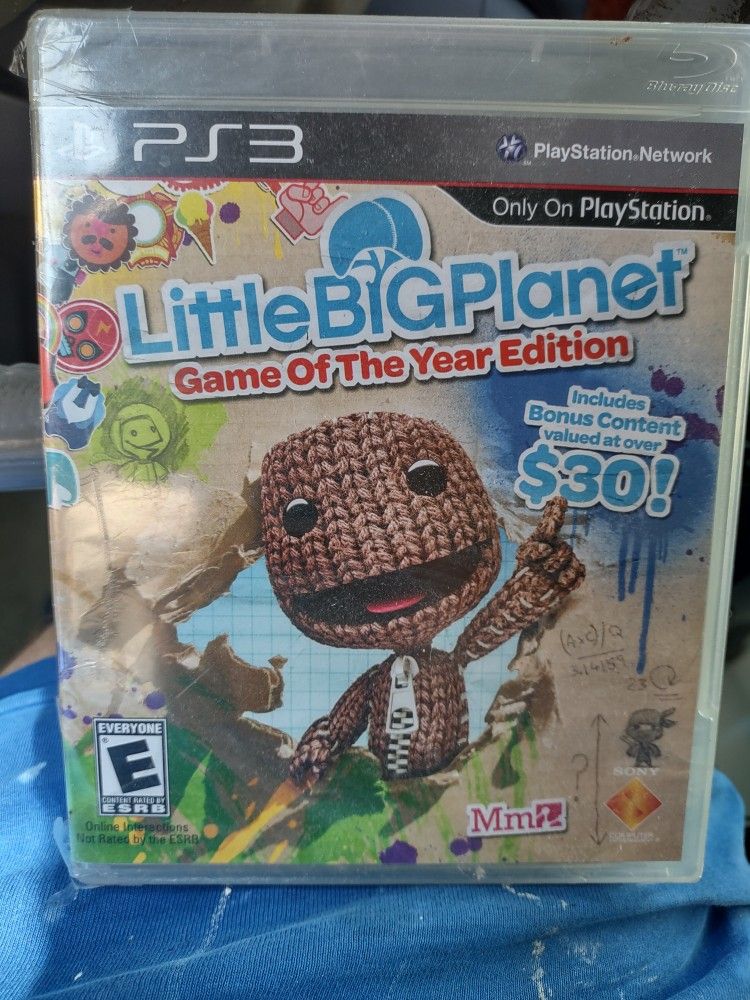 Ps3 Big Little Plan New Unopened