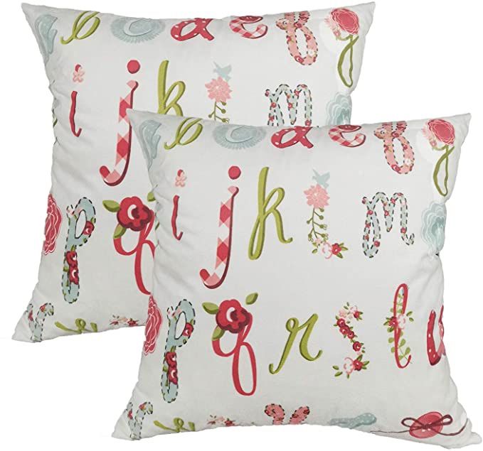 Decorative Pillow Covers 18 X18 Set Of 2 Soft