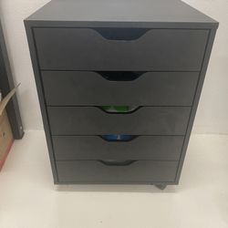 Ikea Office Desk - Side Cabinet On Wheels - Several Available $65