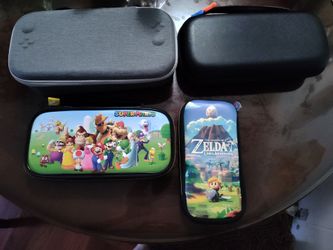 Nintendo Switch / Switch 2 Carrying Case Bundle - Mario, Zelda + 2 Cases