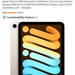 iPad Mini (6th Generation) 64gb 