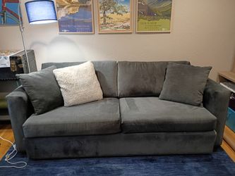Super comfortable charcoal grey Sofa