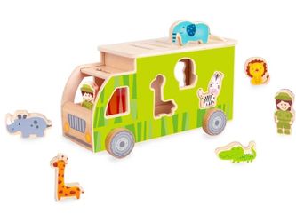 Classic World Animal Sorting Truck | Educational Playset | Toddlers