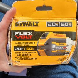 Dewalt Flexvolt 20v/60v Battery