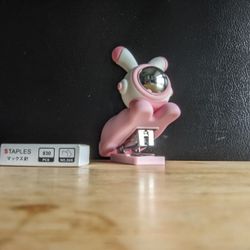 Small Rabbit Astronaut Stapler New (With Staples)