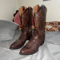 Dan Post Lizard Skin Cowboy Boots