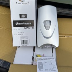 Automatic Soap Dispenser Metallic/Black