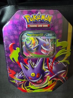 Mega Moonlit Tin: Mega Gengar Ex Pokemon Promo