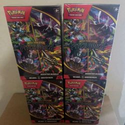 Pokemon MEGA EVOLUTION Pitch Black Booster Bundle LOT OF 4