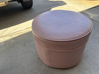 Vintage Pink Foot Stool. 30.00