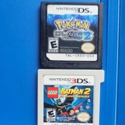 Ds Pokemom Black Version 2 And Batman 2 