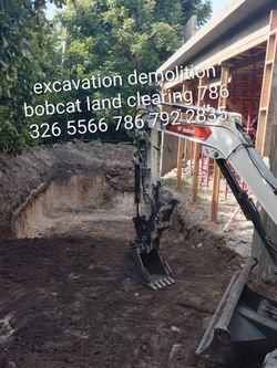 Excavation demolition