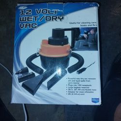 12 Volt Wet And Dry Vac