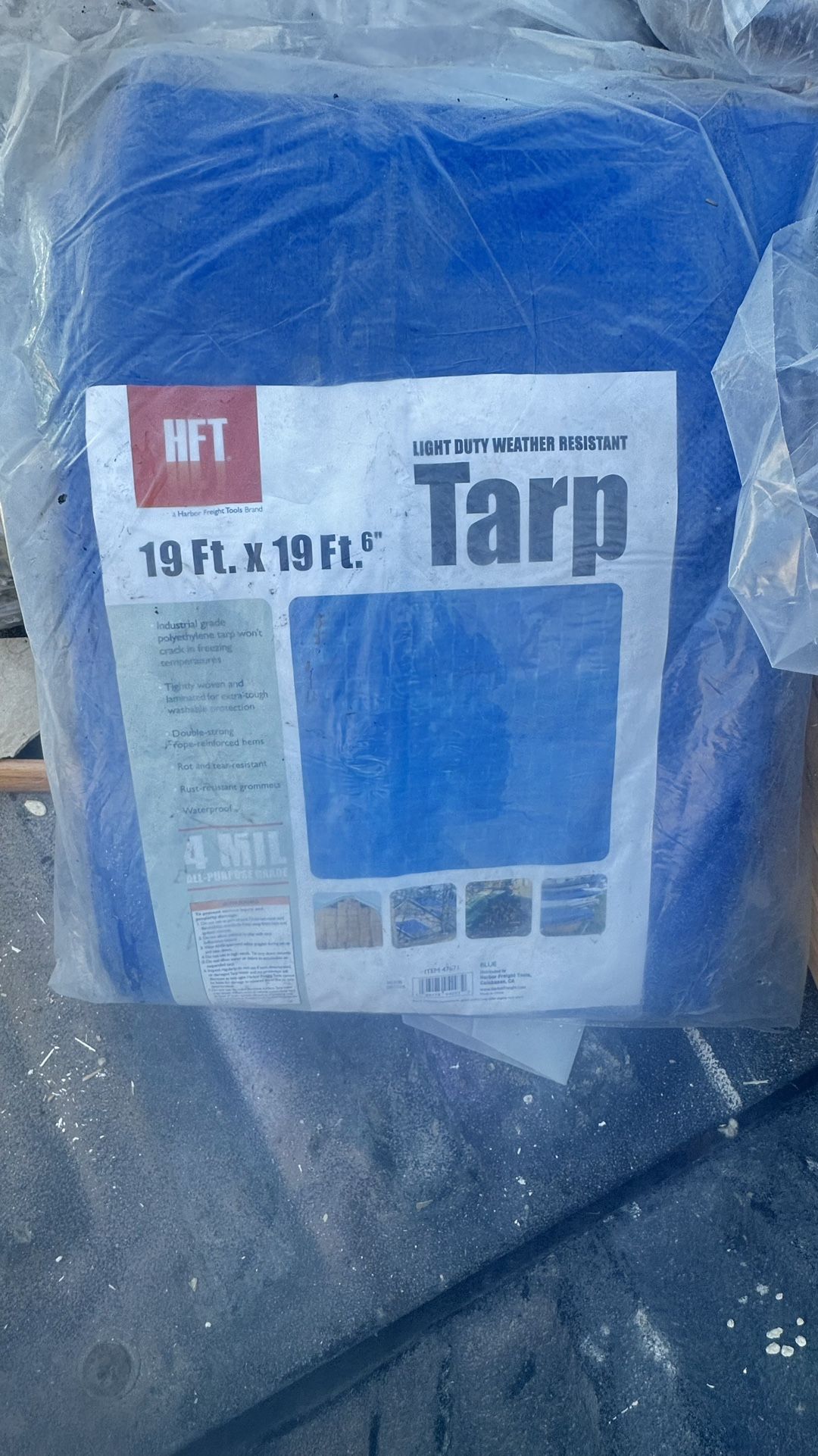 Blue Tarps